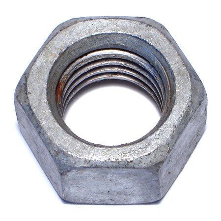 Hex Nut, 3/4-10, Steel, Hot Dipped Galvanized, 20 PK